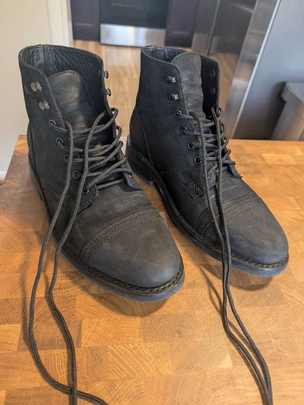 Thursday Boots Co. Captain Matte Black size 7 mens